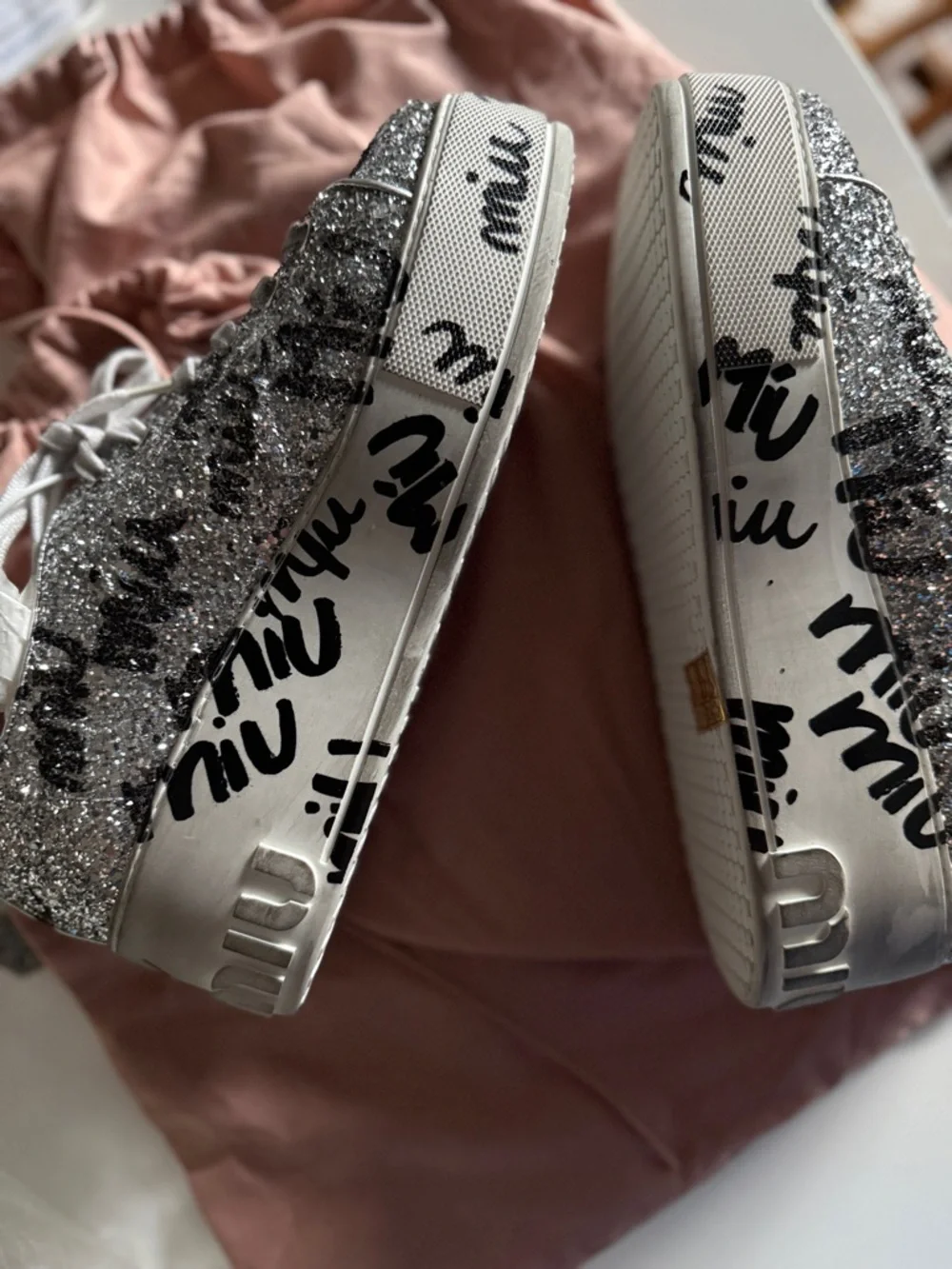 Miu Miu Platform Sneakers - Picture 7 of 9